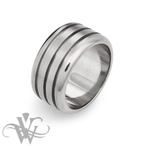 F58 RING WITH 3 GROOVES #T241