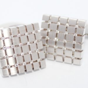 CUFFLINKS WITH DIAMONDS #M23